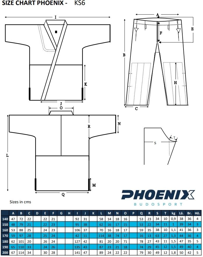 Kyokushinkai Gi mit Brustbestickung Gr. 150 Kyokushinkai Gi mit Brustbestickung Gr. 150