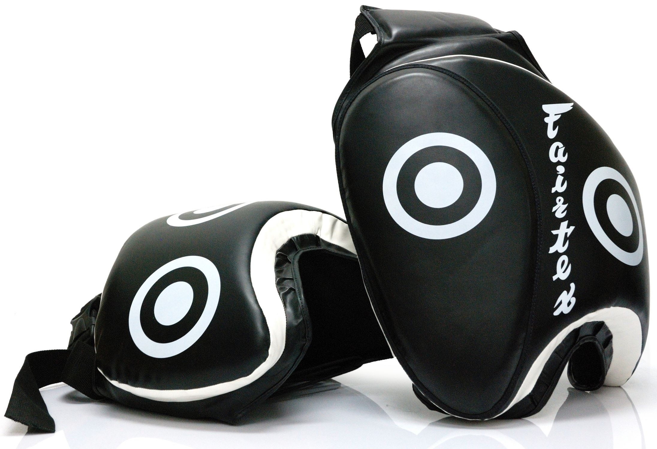 FAIRTEX Thigh kickpads. black, Pair