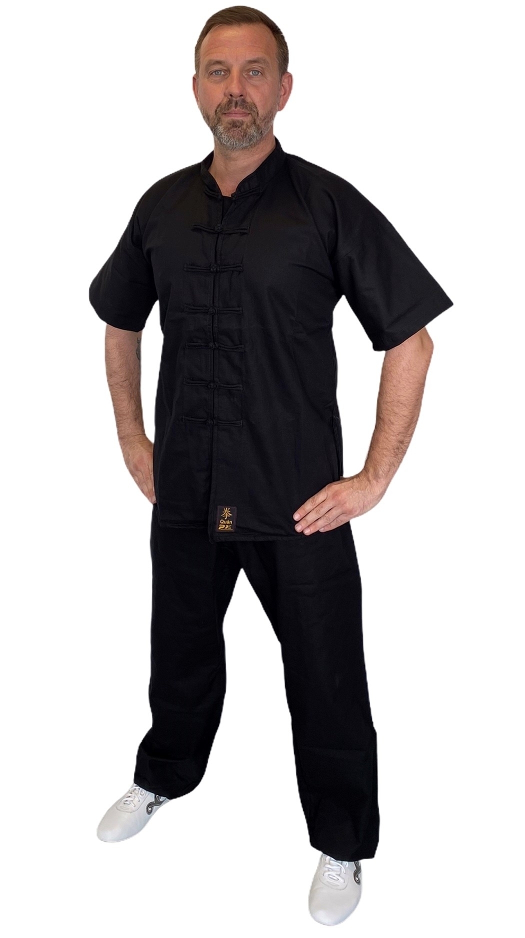 PX Kung Fu jacket only, QUAN, black 110