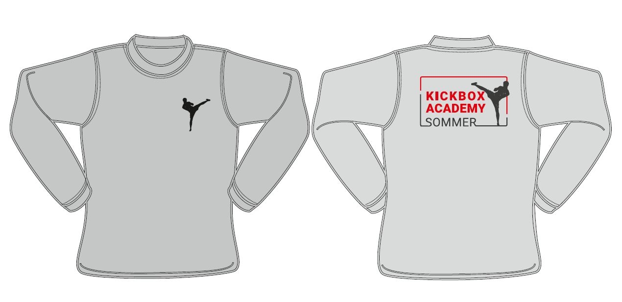 T-Shirt CN160 Ice Grey mit Druck D-SOMMER01