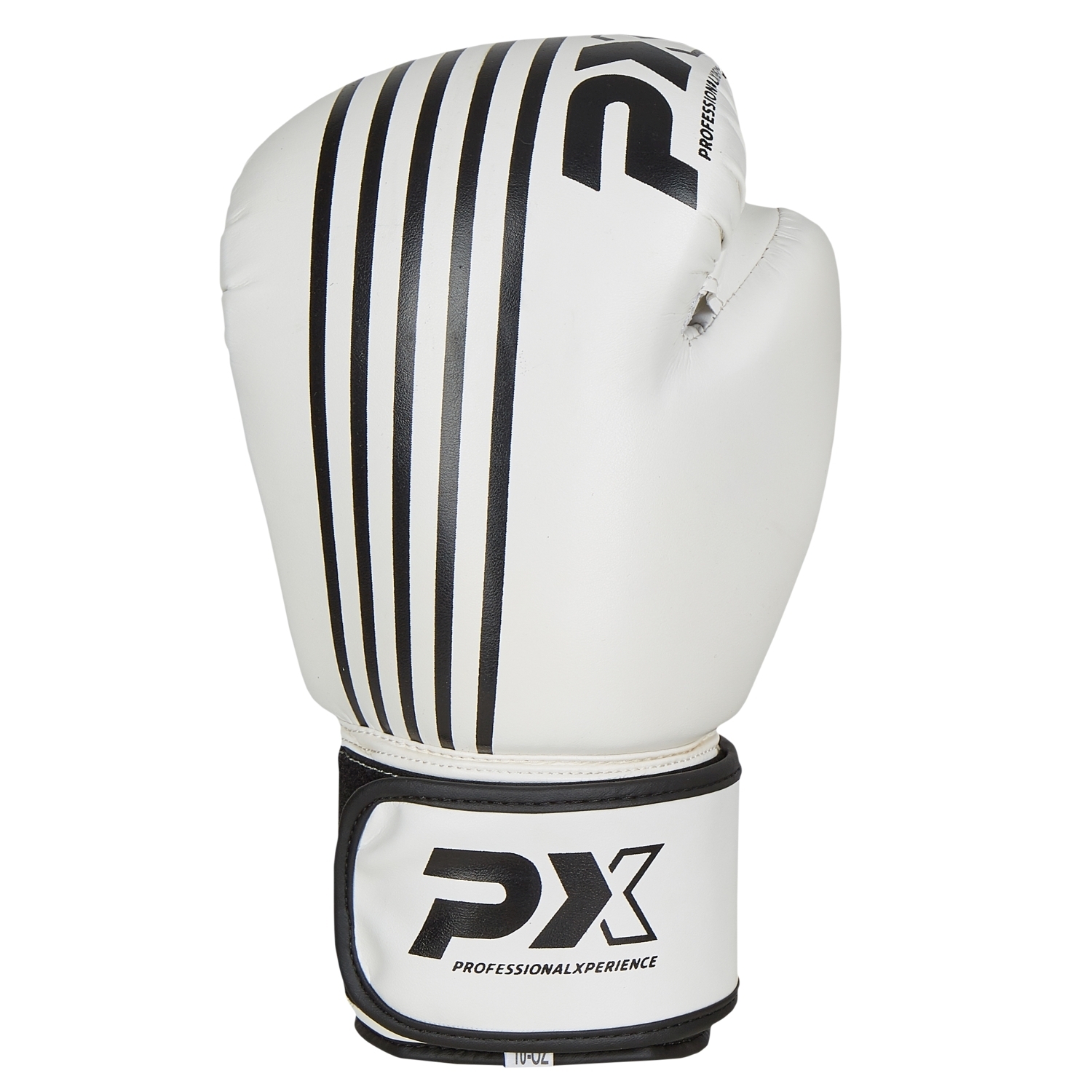 PX Boxhandschuhe SPARRING, PU weiß-schwarz 14oz