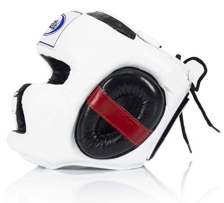 FAIRTEX HG10 Super Sparring Kopfschutz weiß M
