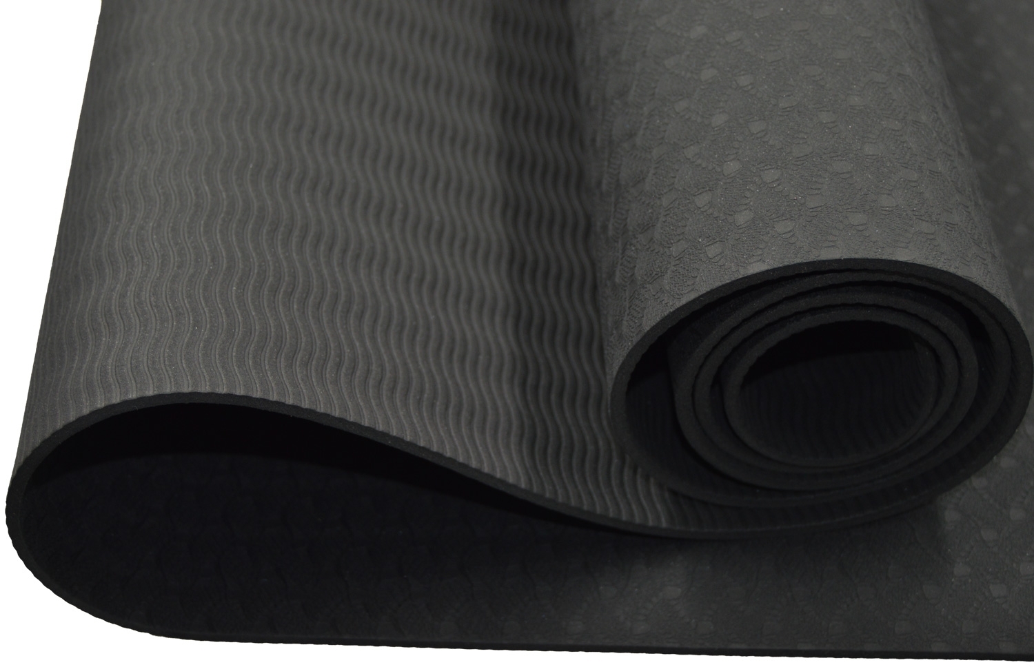 Yoga Matte schwarz 183 x 61 x 0,4cm Yoga Matte schwarz 183 x 61 x 0,4cm