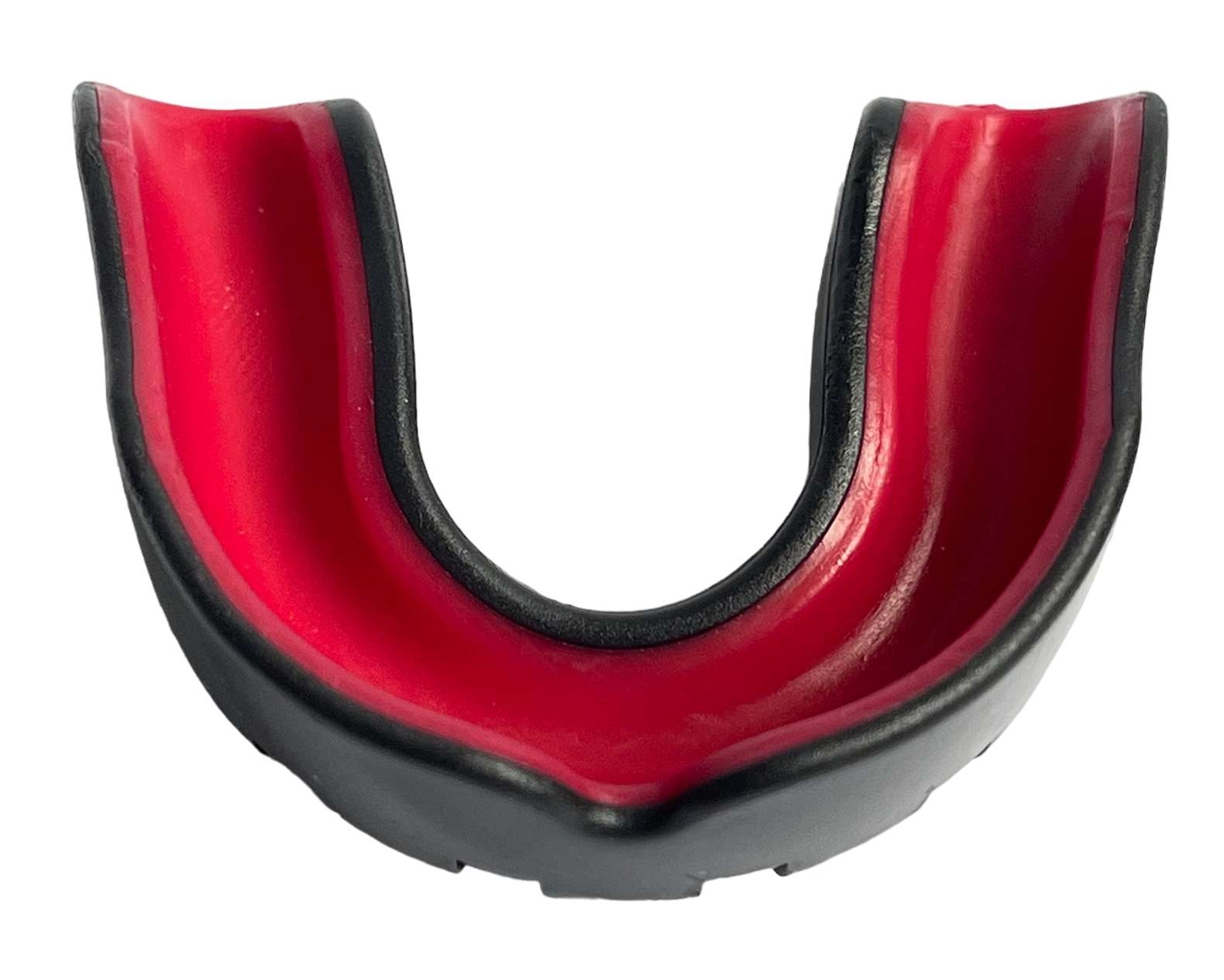 2-stufiger Zahnschutz Junior mit Box schwarz-rot