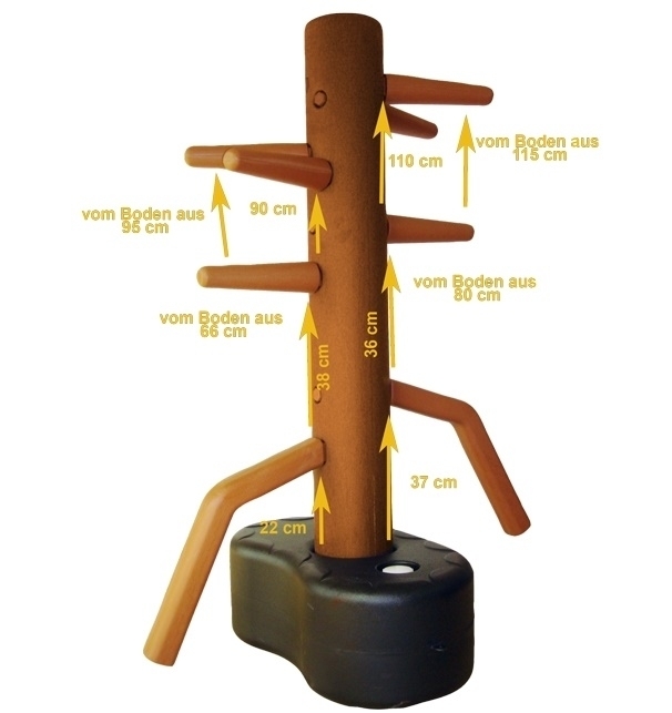 Wing Chun Dummy aus Kunststoff Wing Chun Dummy aus Kunststoff