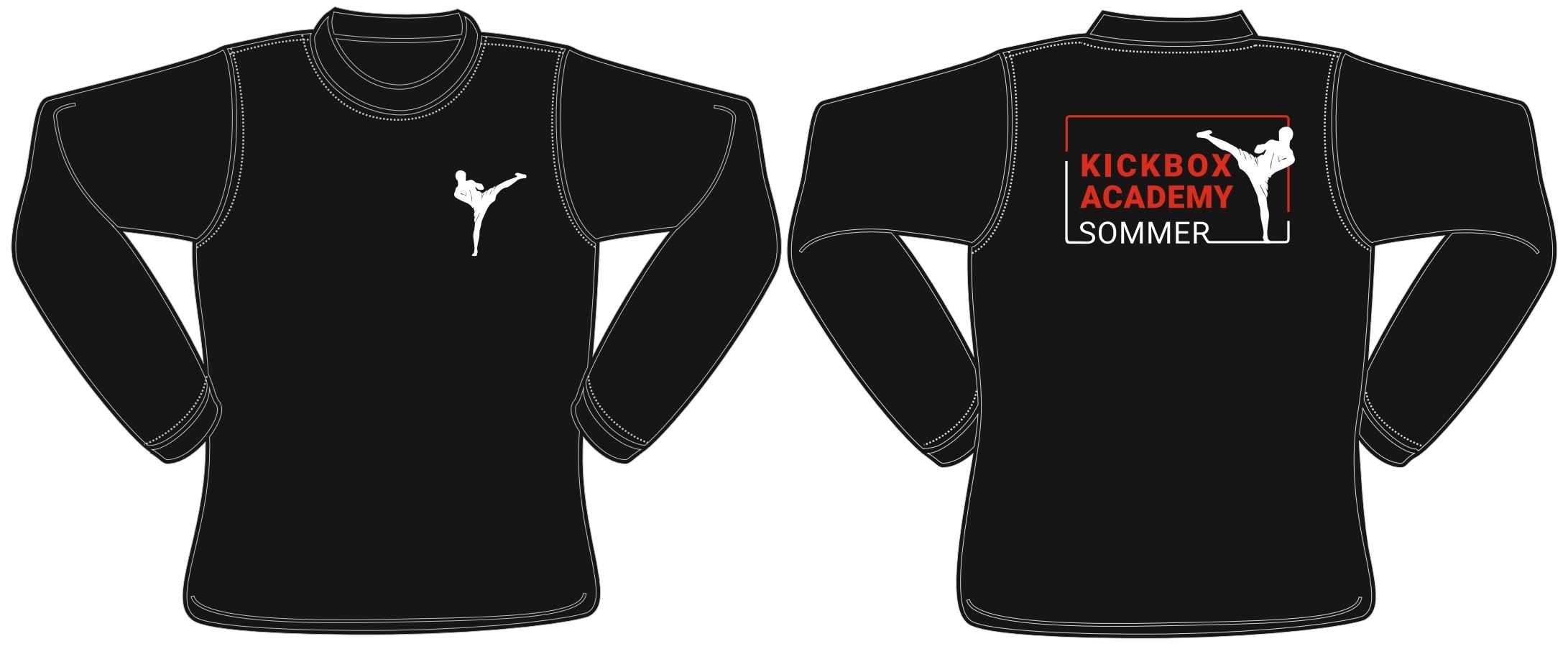 T-Shirt CN160 Schwarz mit Druck D-SOMMER01