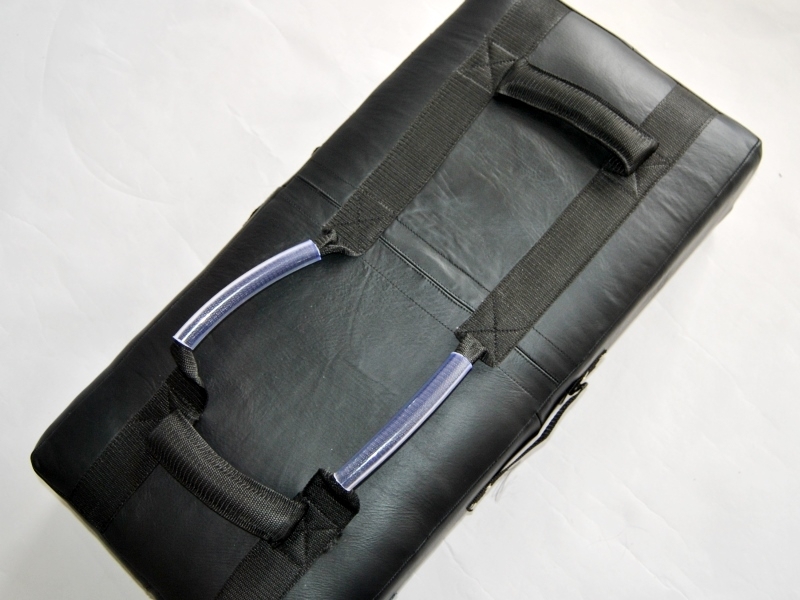 Schlagpolster Echtleder schwarz ca 75 x