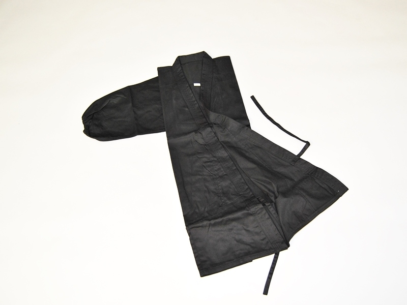 Ninja-Anzug schwarz 6-teilig Gr 200 Ninja-Anzug schwarz 6-teilig Gr 200