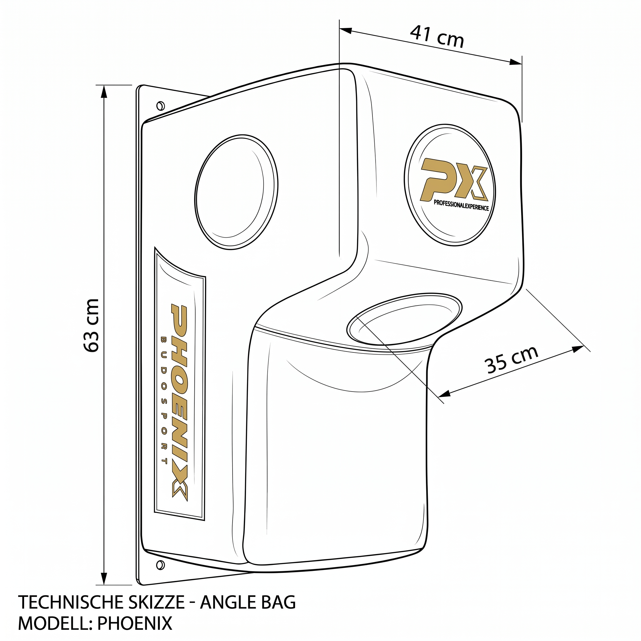 LEGACY Wandschlagpolster Hammerhead