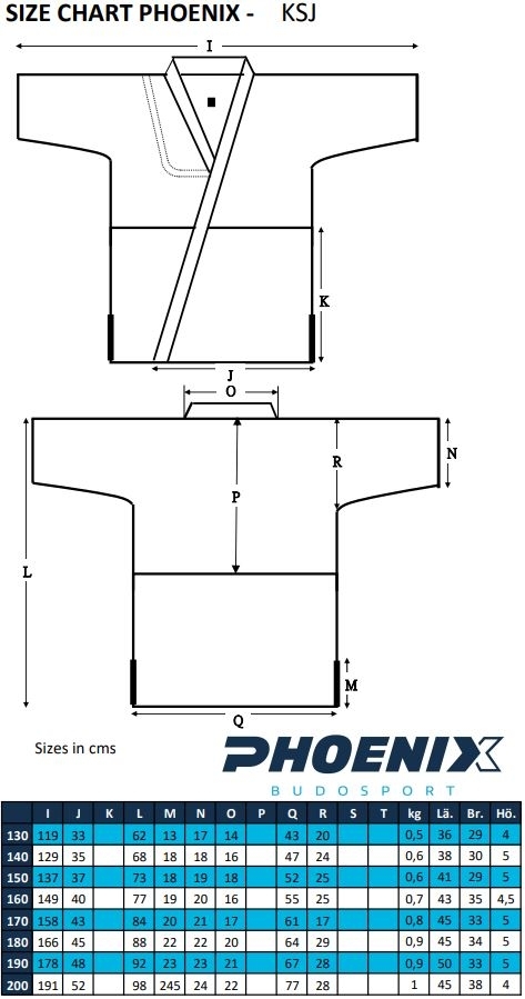 Standard-Jacke weiß Gr 140
