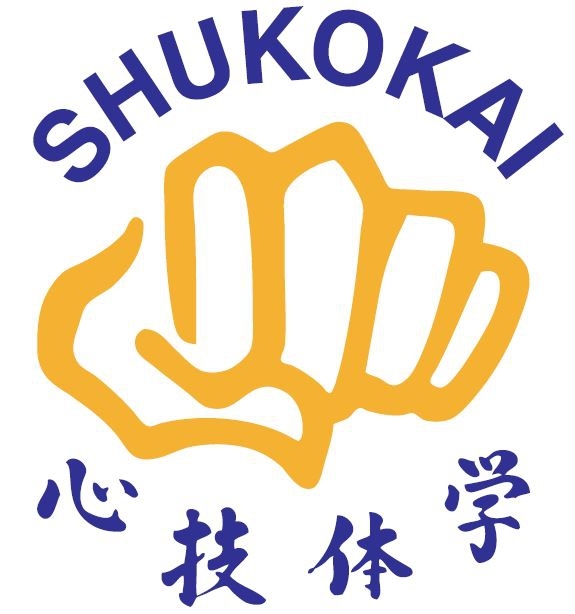 Stickabzeichen SHUKOKAI rot 9 x 9 cm Menge 100