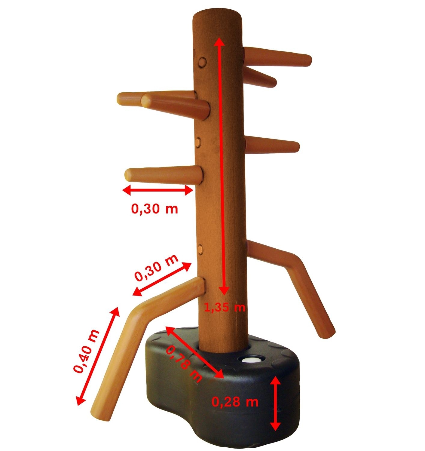 Wing Chun Dummy aus Kunststoff
