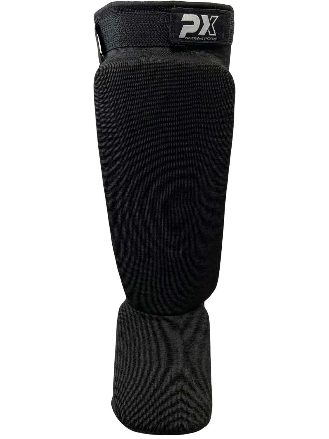 PX shin-/instep pad, hoisiery, velcro, black S