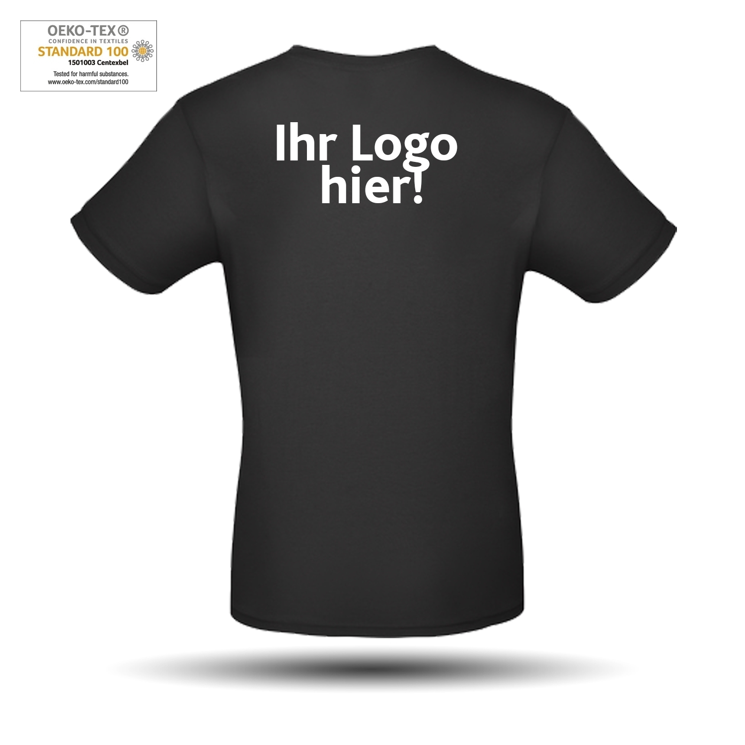 T-Shirt schwarz, 2-fach bedruckt Gr. 128