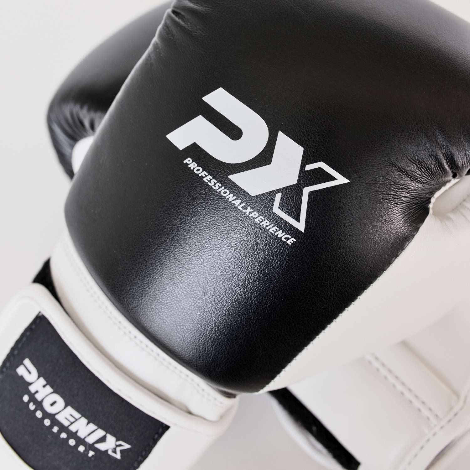 PX "Kids Glove" Boxhandschuh schwarz-weiß 6oz