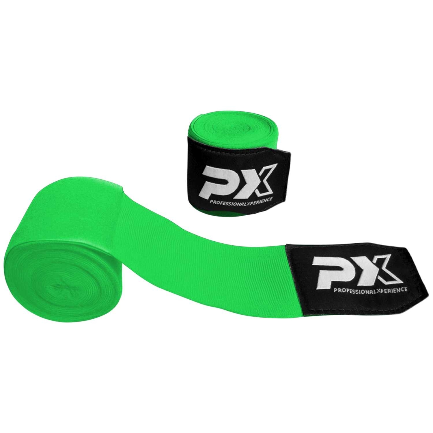 PX-Boxbandagen Länge 350 cm neon