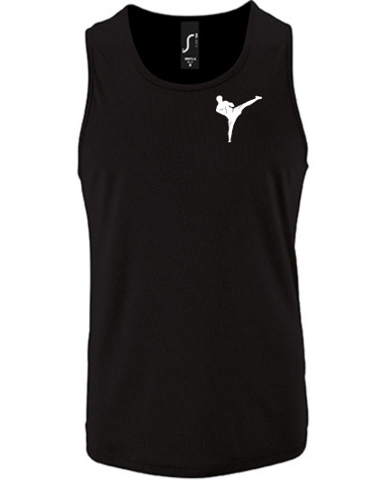 Tank Top L02073 Schwarz mit Druck D-SOMMER01