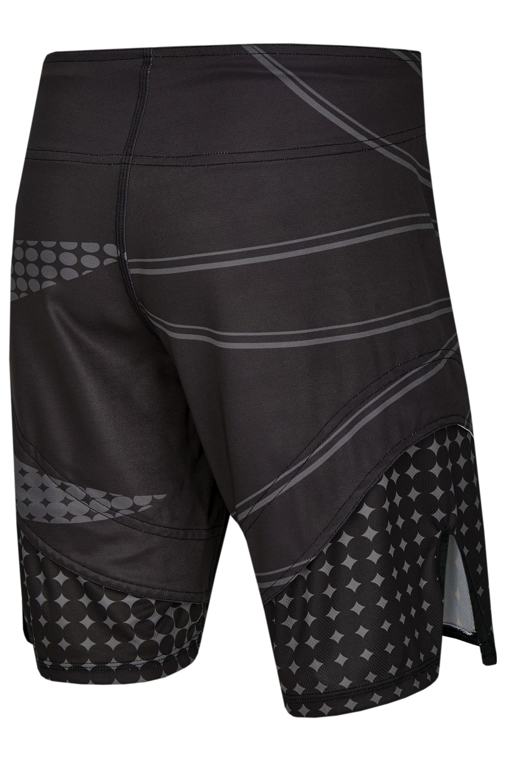 PX MMA Shorts schwarz-grau, Stretch L