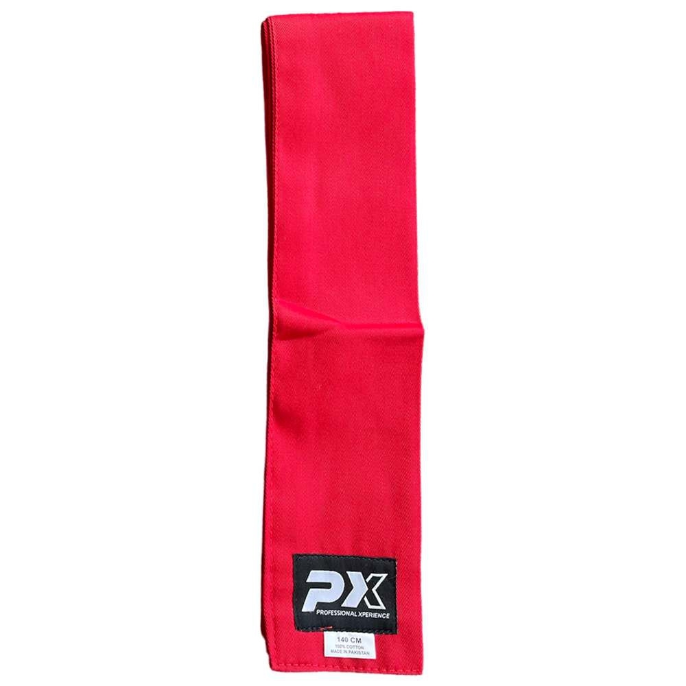 children Cotton kung fu sash red
