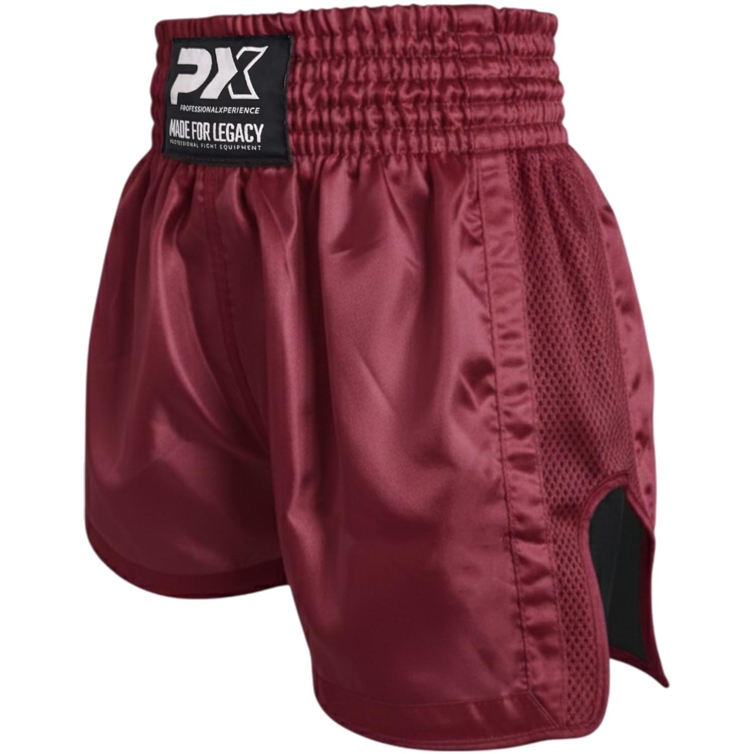 PX Legacy Thai Shorts , Mesh, burgundy M PX Legacy Thai Shorts , Mesh, burgundy M