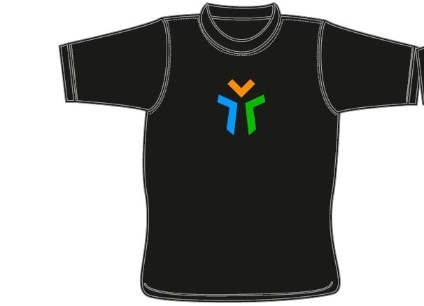 Damen - T-Shirt L 191 schwarz Größe XL