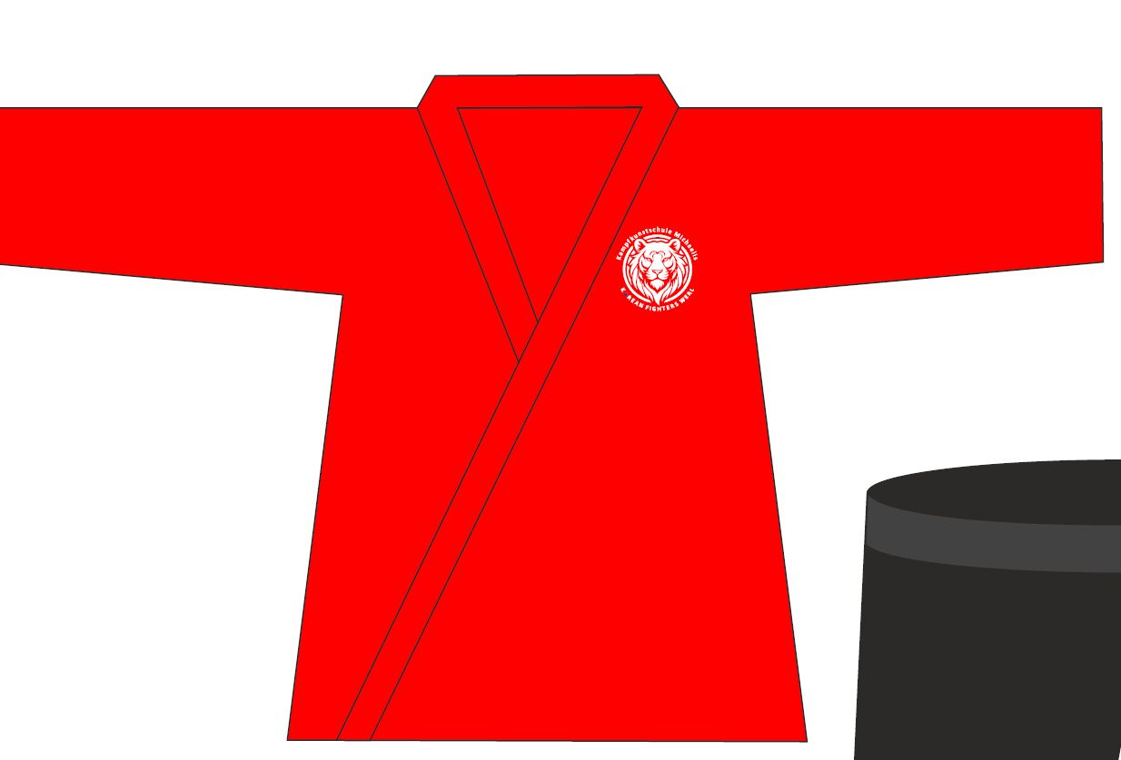 KSJ-R Standard-Jacke Rot Gr. 140 mit Stick und Druck KSJ-R Standard-Jacke Rot Gr. 140 mit Stick und Druck