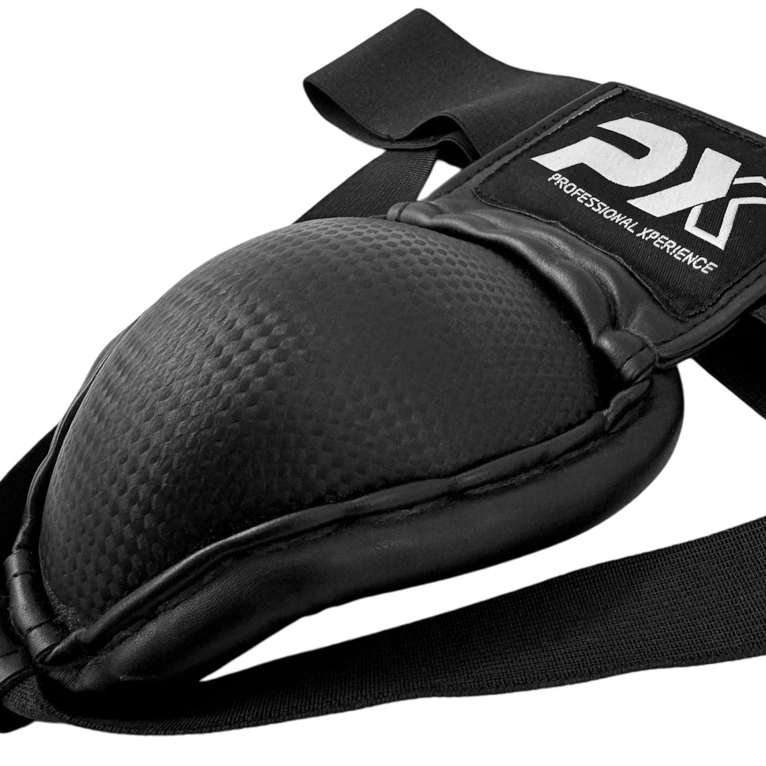 PX Male groinguard, black with metal cup M