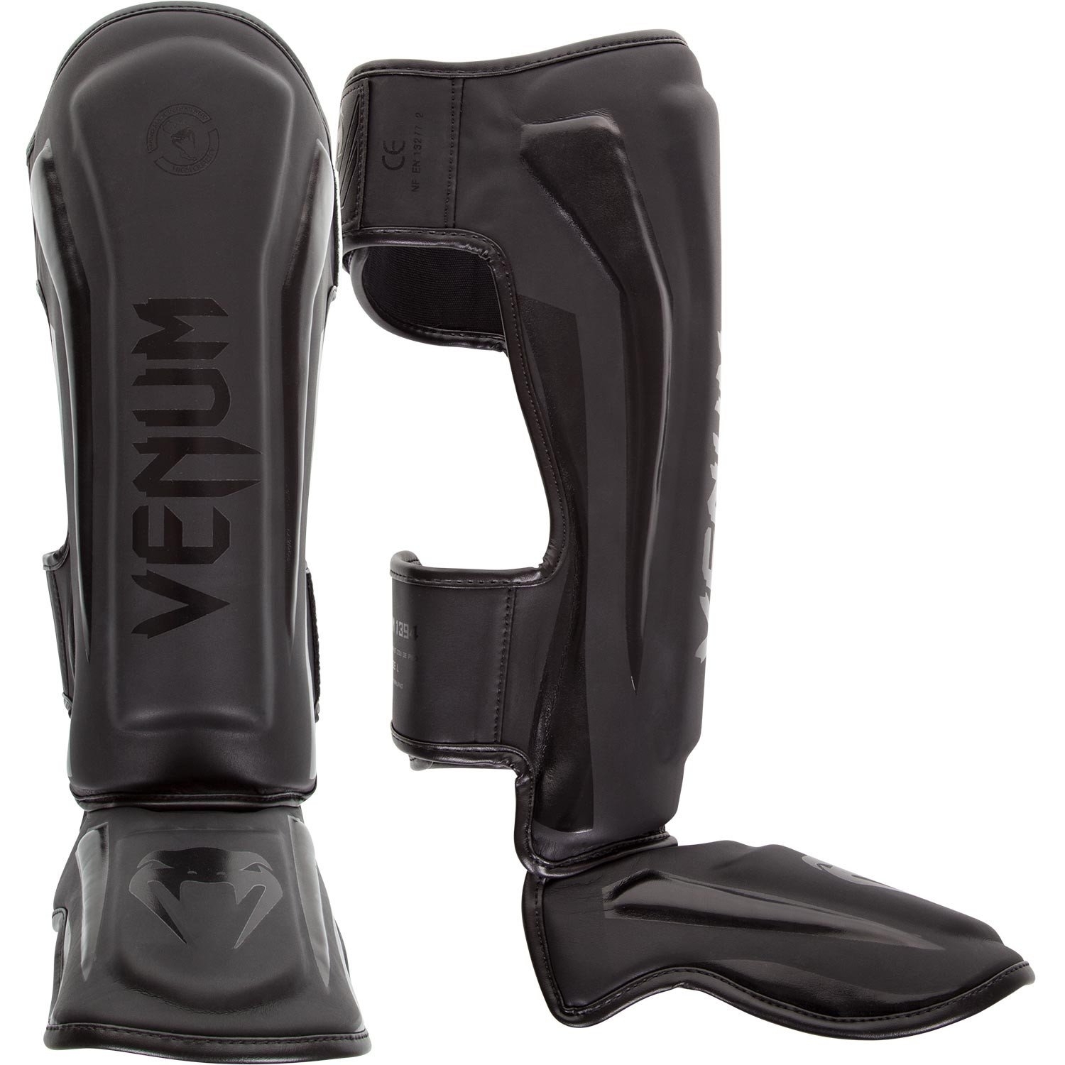 Venum Elite Standup Shinguards - Black XL