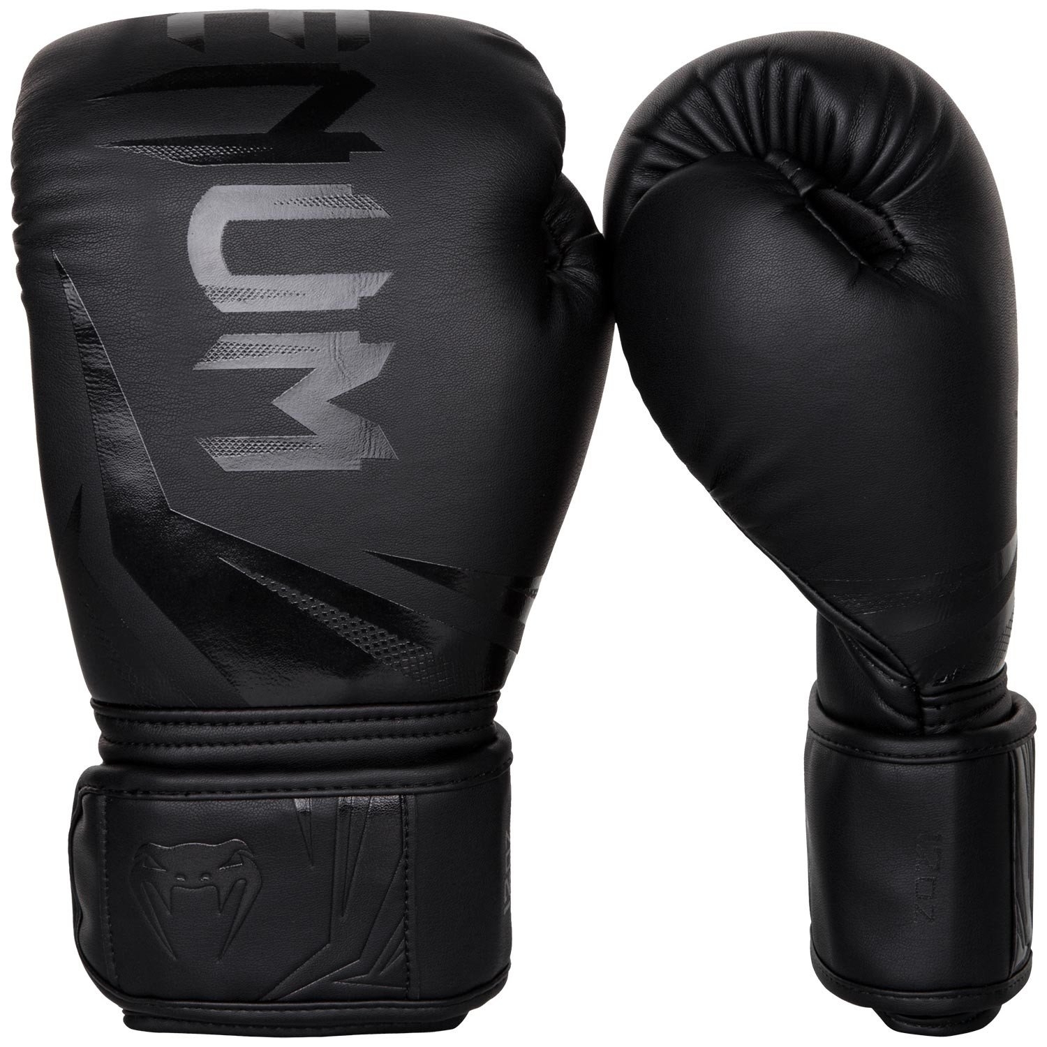 Venum Challenger 3.0 Gloves - Black/Black 16oz