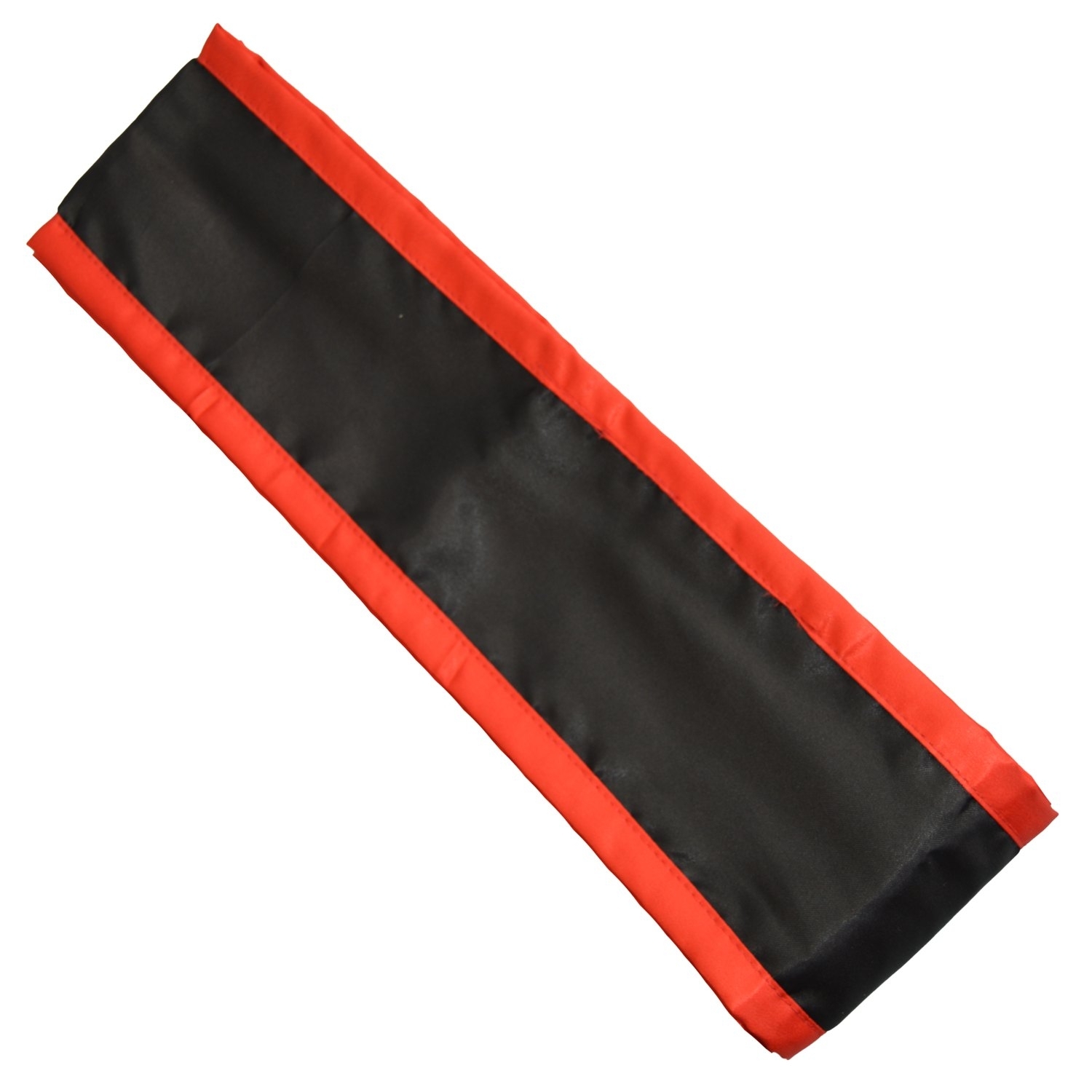 Satin kung fu sash black-red