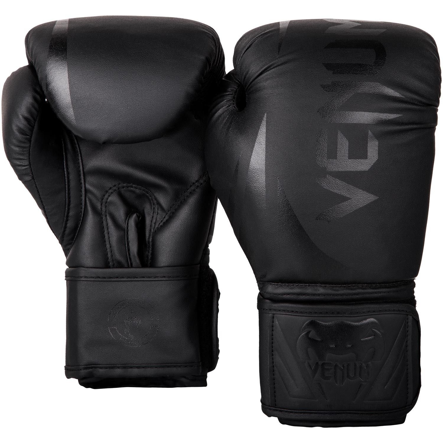 Venum Challenger 2.0 Kids Gloves - Black/Black 8oz Venum Challenger 2.0 Kids Gloves - Black/Black 8oz