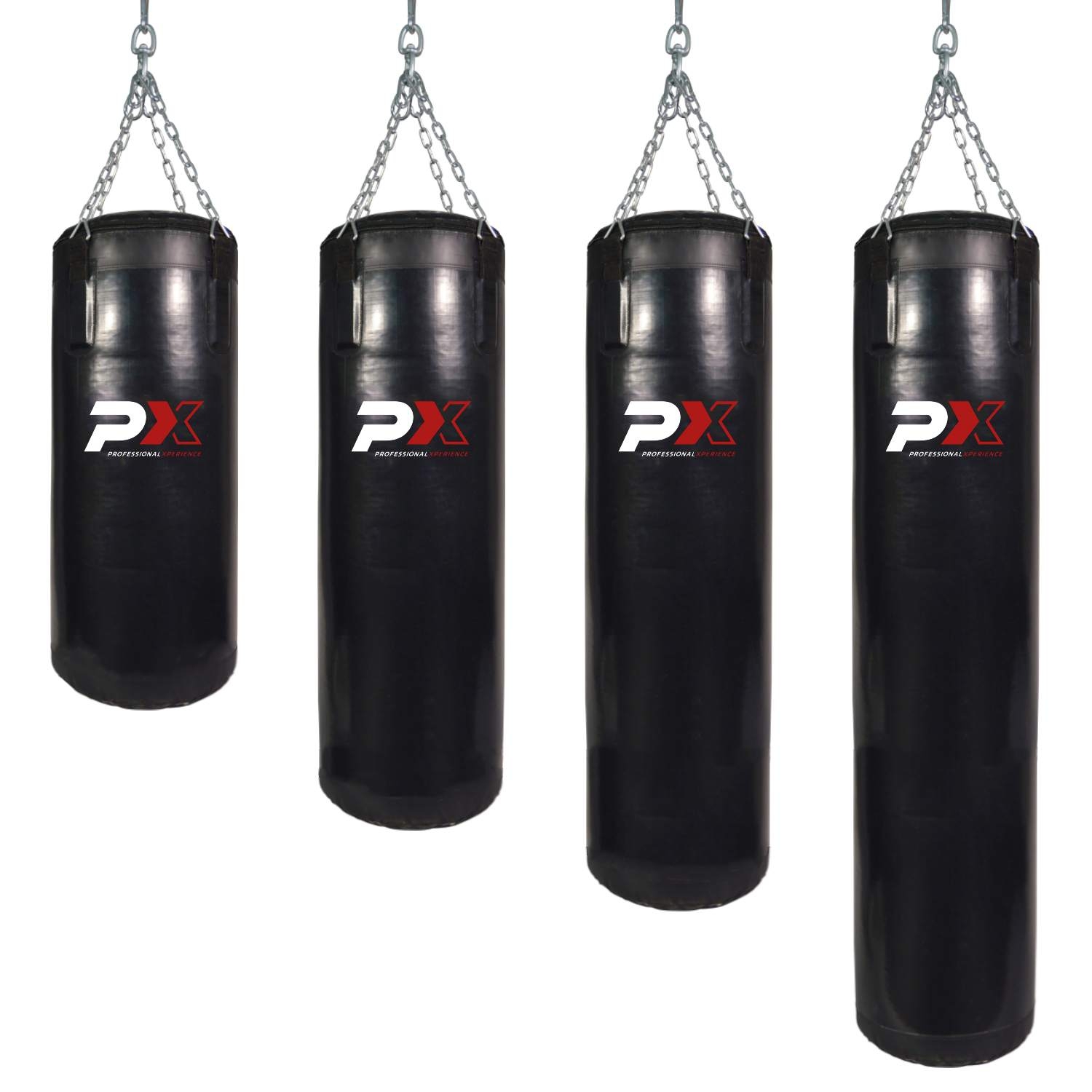 PX Allround Punching bag black, filled 190 x 35 cm