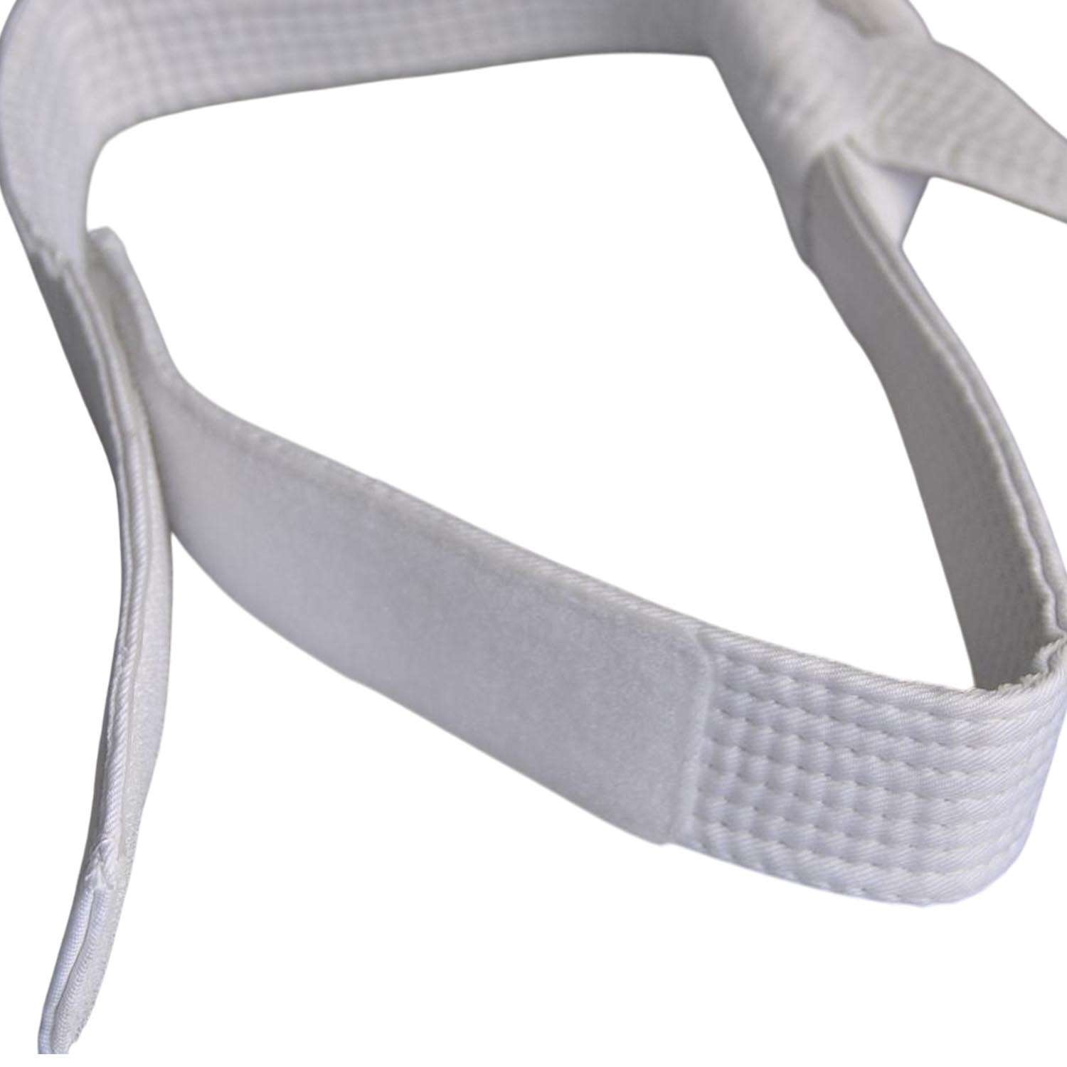 Children Velcro belt two colour white-green