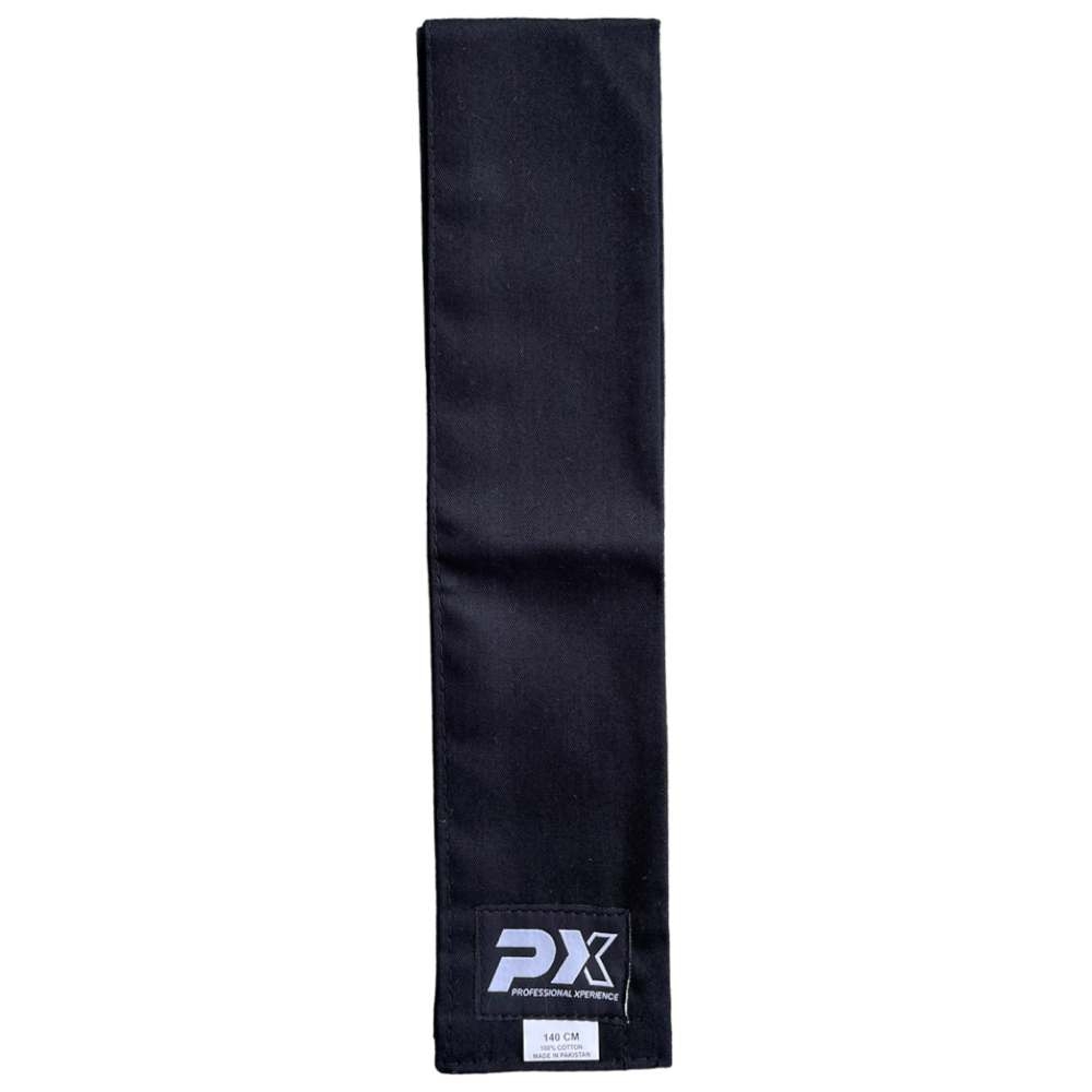 Cotton kung fu sash black