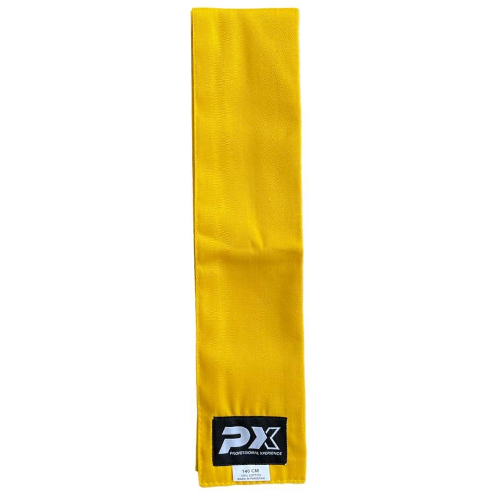 Cotton kung fu sash yellow