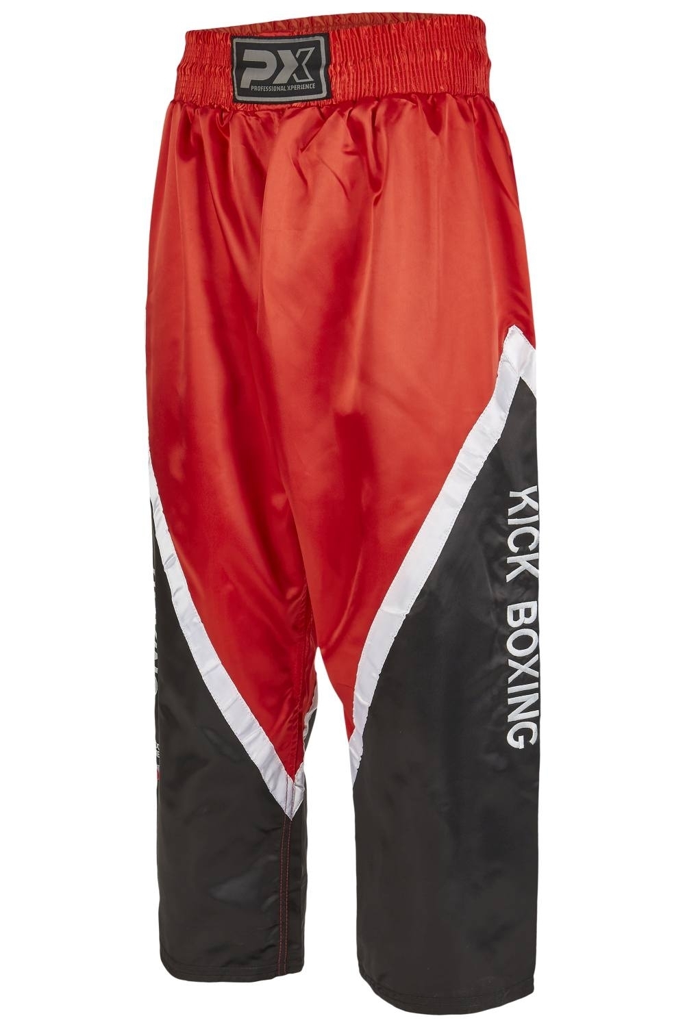 PX kick boxing trousers , sz 150 black-red white