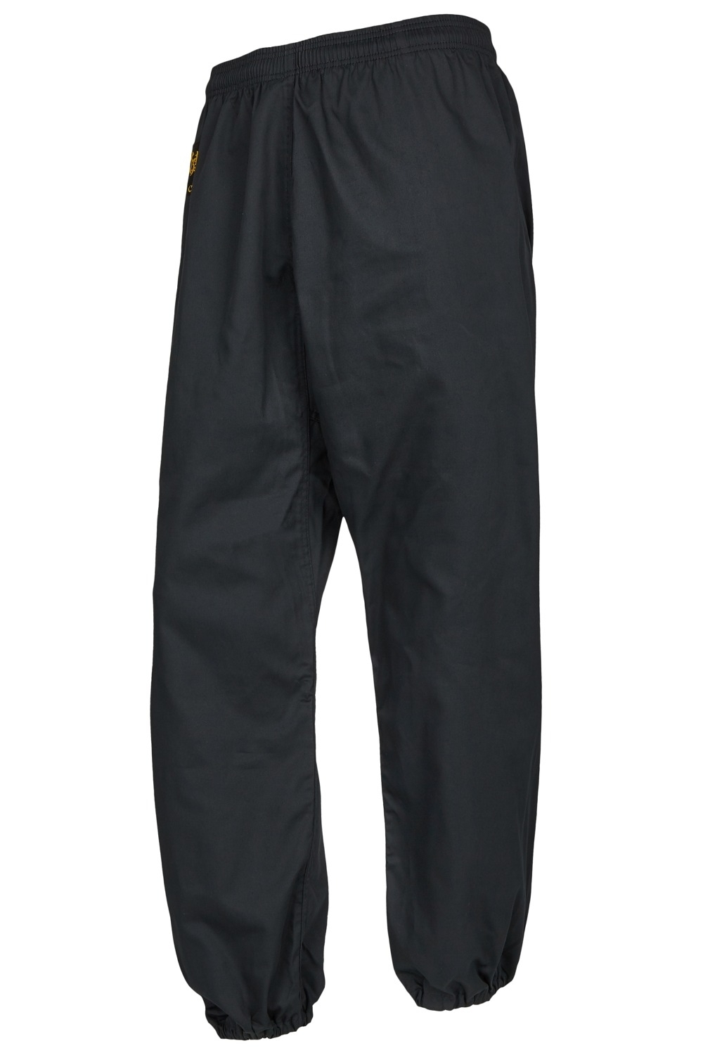Kung Fu trousers, black, closed legs ends, 200