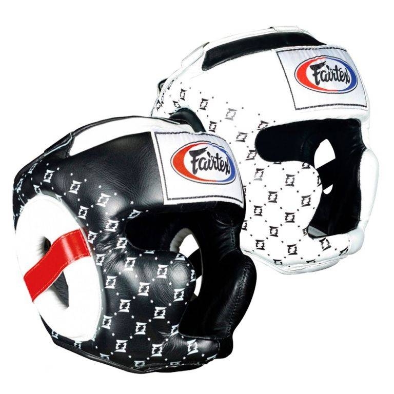 FAIRTEX HG10 Super Sparring Kopfschutz weiß L FAIRTEX HG10 Super Sparring Kopfschutz weiß L