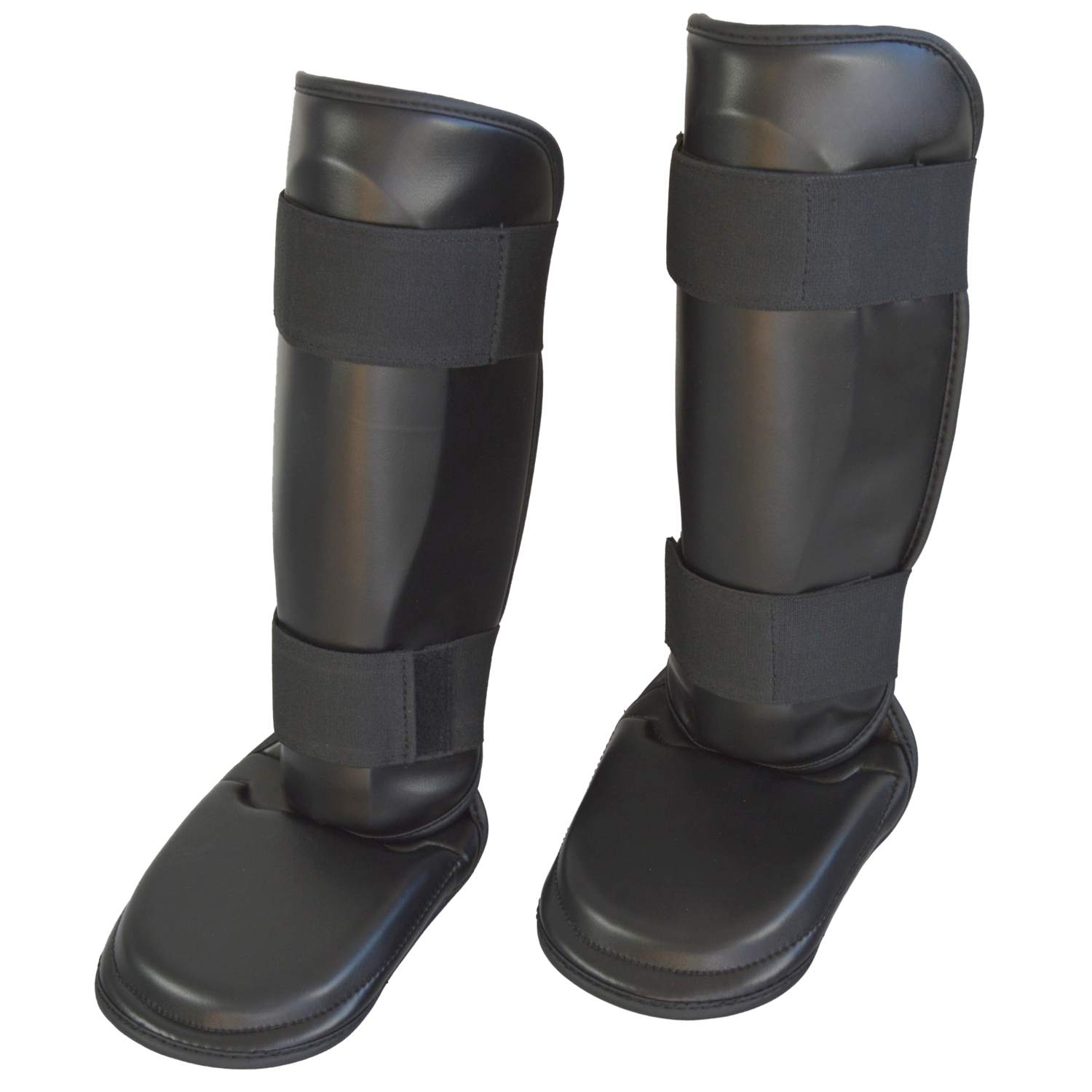 Schienbein- und Spannschutz PU schwarz, XS Schienbein- und Spannschutz PU schwarz, XS