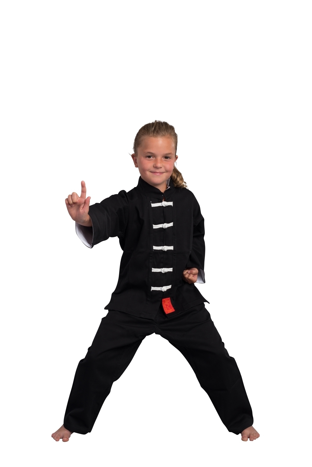 Shaolin II Kung Fu Black/White Größe 140 Shaolin II Kung Fu Black/White Größe 140