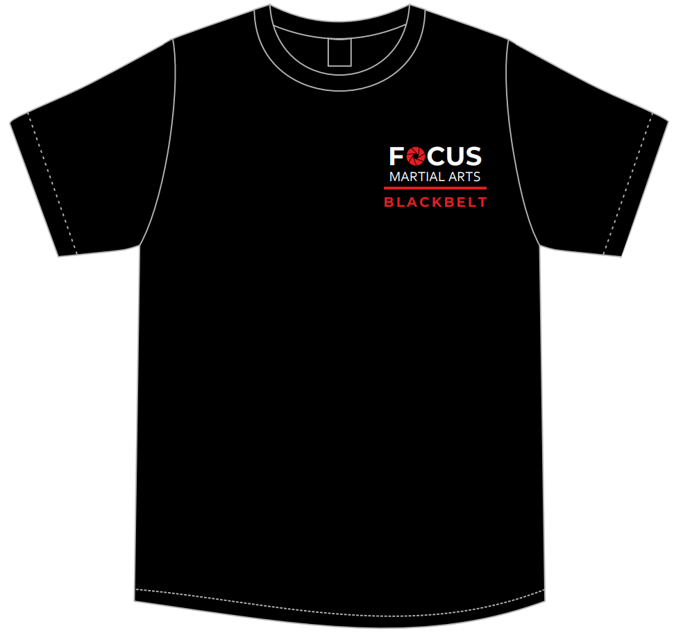 FOCUS Blackbelt Shirt Rot Weiß 4XL