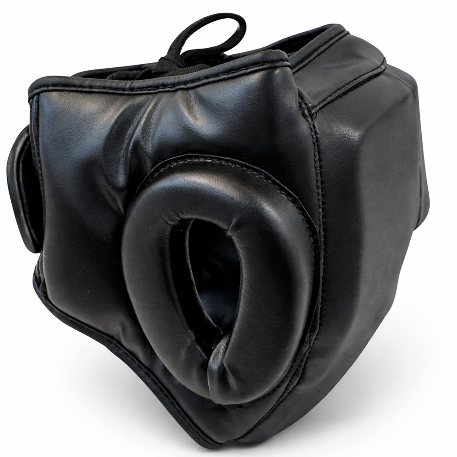 PX headguard art. leather, black colour sz. X PX headguard art. leather, black colour sz. X