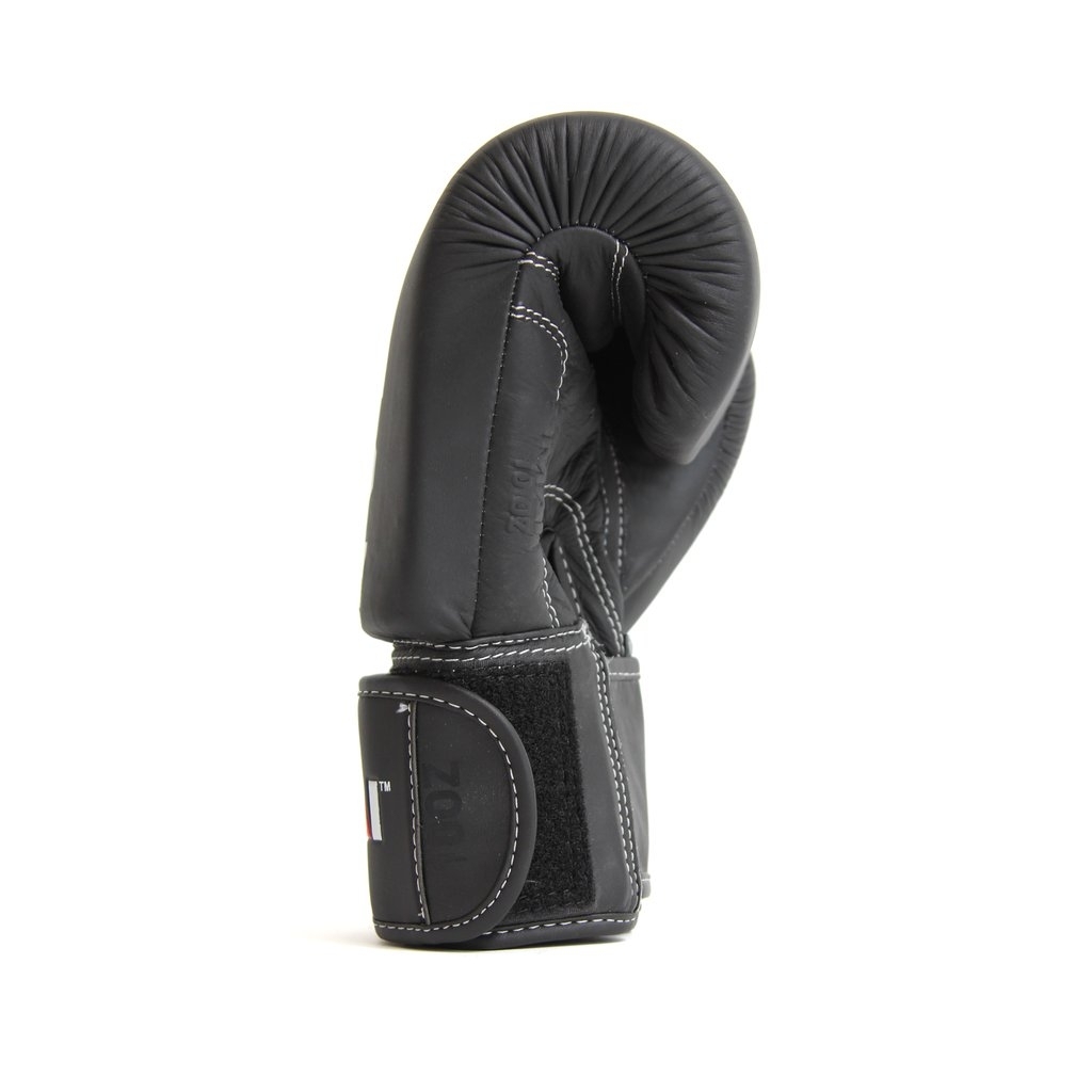 SMAI Elite P85 boxing gloves, leather, black 16oz