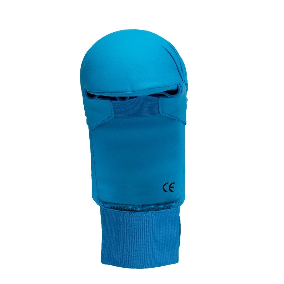 SMAI WKF Handprotector, no thumb, blue, XL