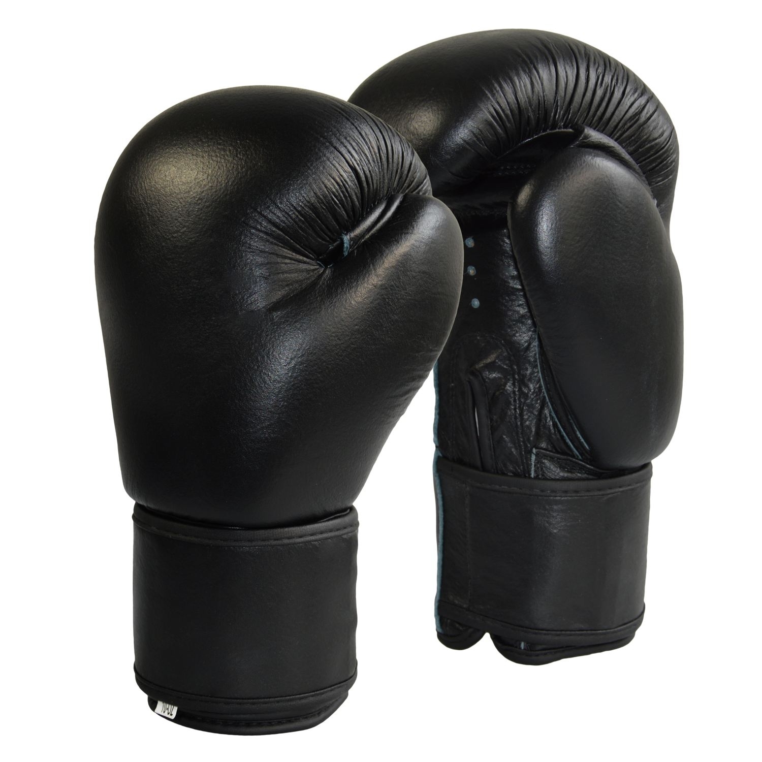 boxing gloves, genuine cowhide, black boxing gloves, genuine cowhide, black