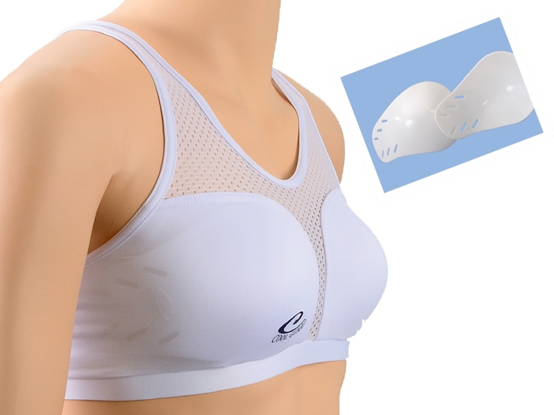 Cool Guard Brustschutz weiß Gr 10A XXS 72-84cm Cup A