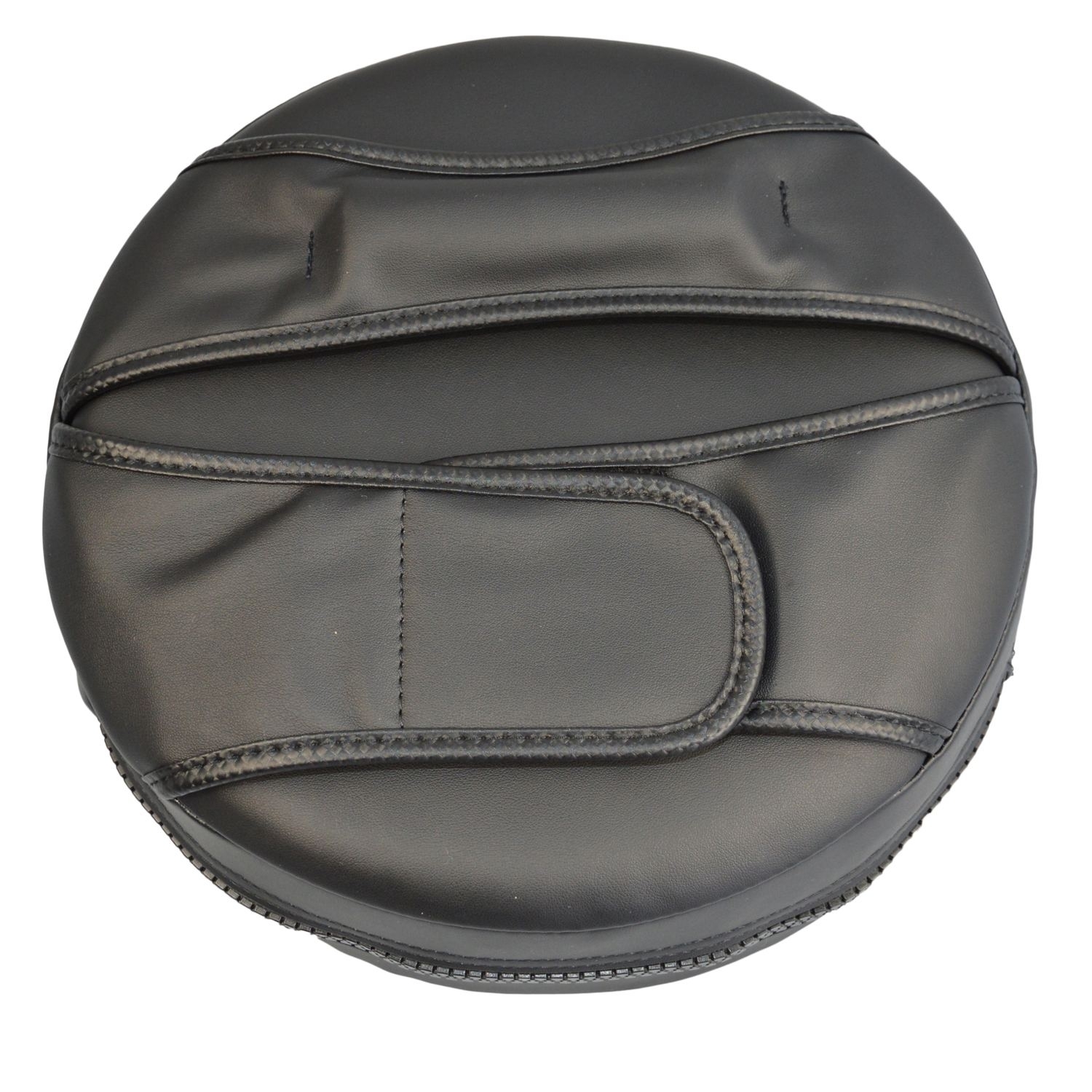 round focus pad, normal padding, black and red round focus pad, normal padding, black and red