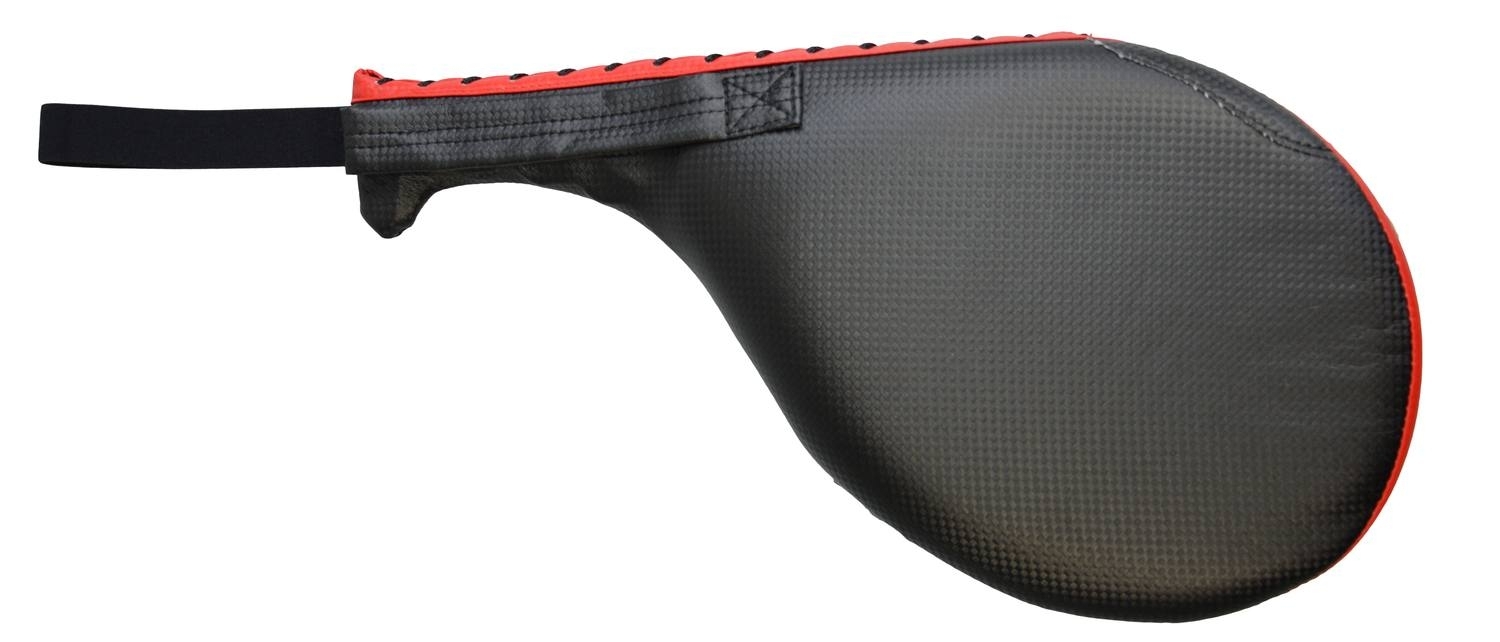 Taekwondo Doppel - Mitt Kunstleder schwarz-rot Taekwondo Doppel - Mitt Kunstleder schwarz-rot