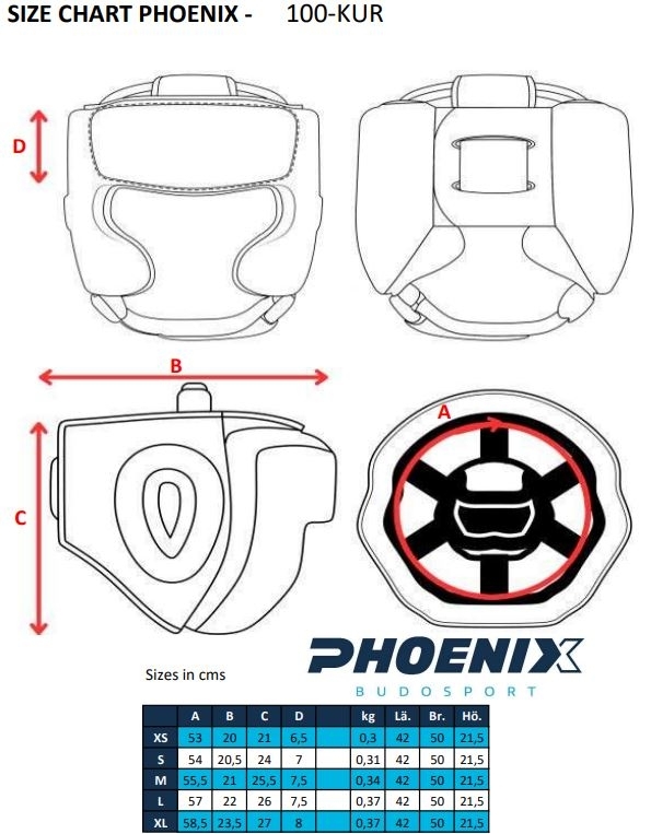 Kopfschützer rot Schaumstoff, Maske, WTF XL