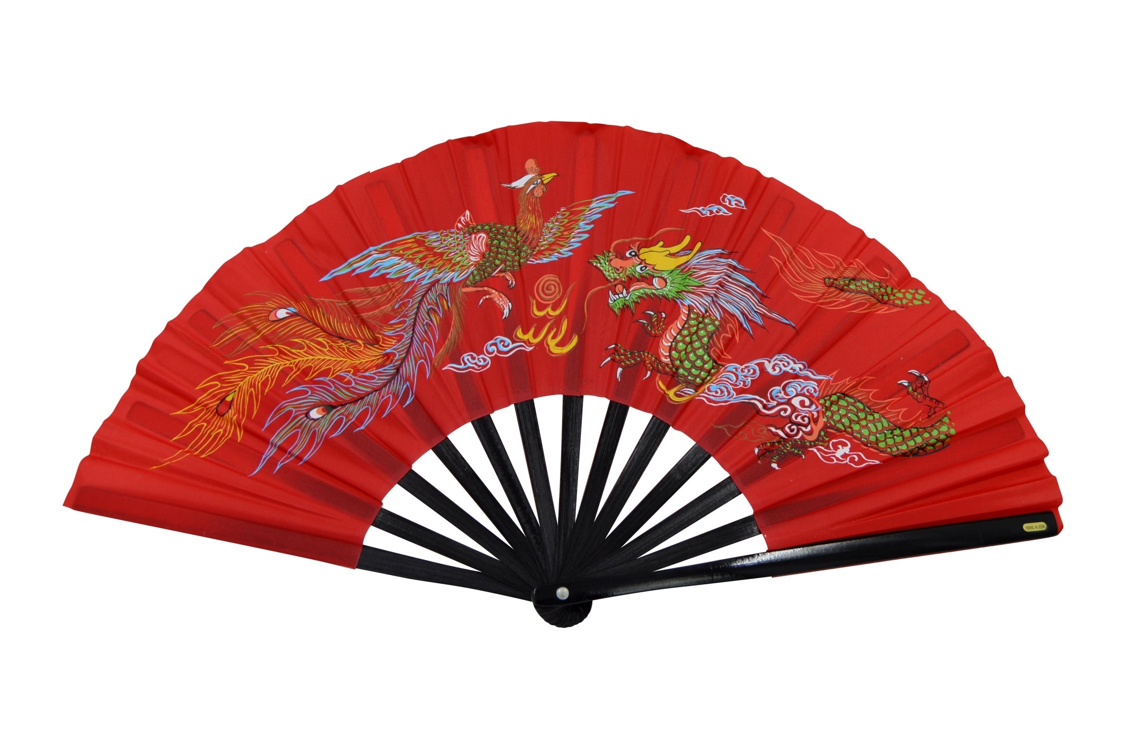 Kung Fu - Tai Chi Fächer Bambus rot Kung Fu - Tai Chi Fächer Bambus rot